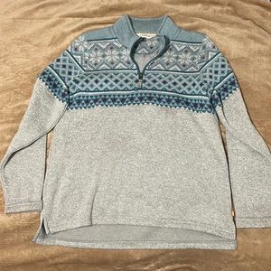 Orvis Quart Zip Pullover Sweater